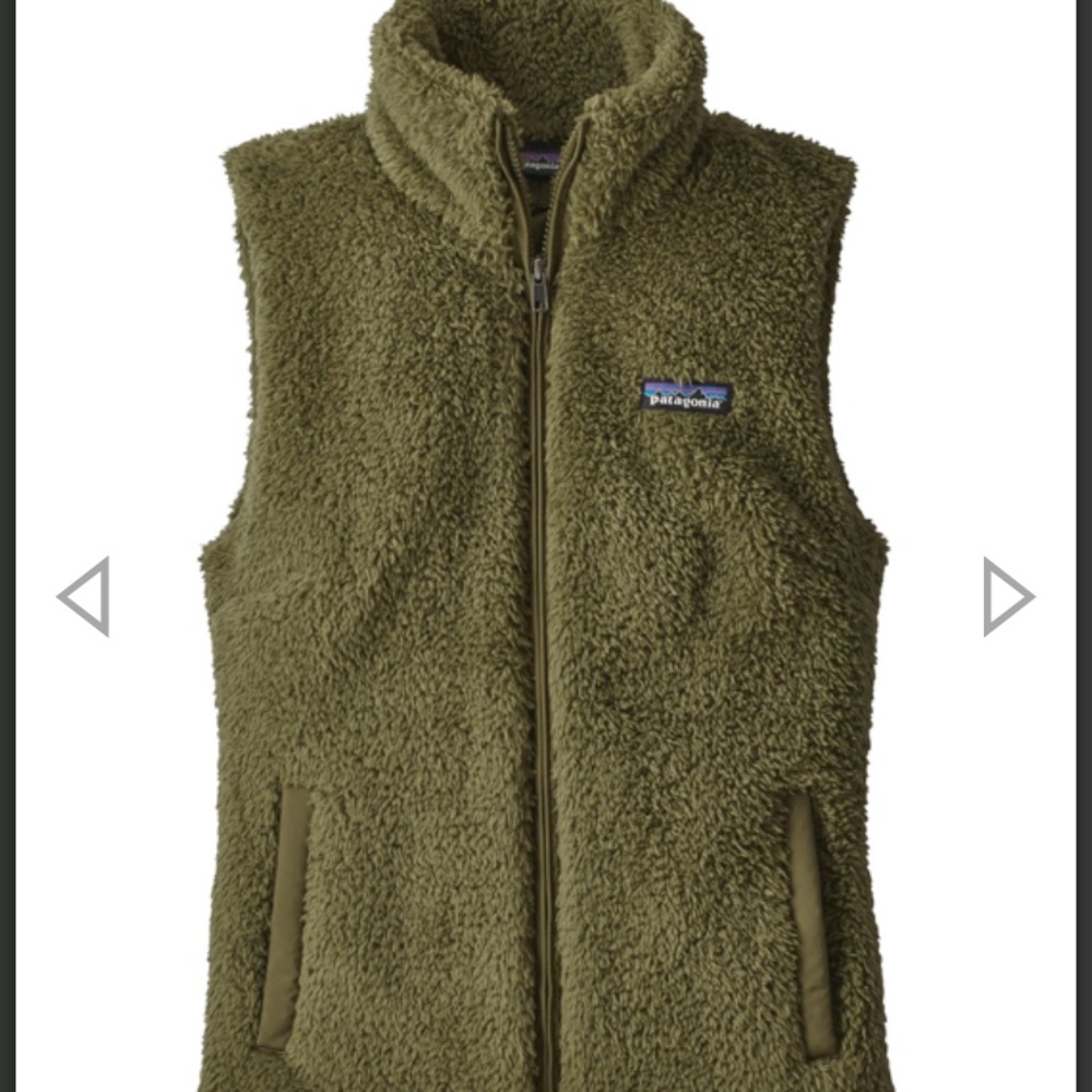 Patagonia Los Gatos Fleece Vest - Fatigue Green